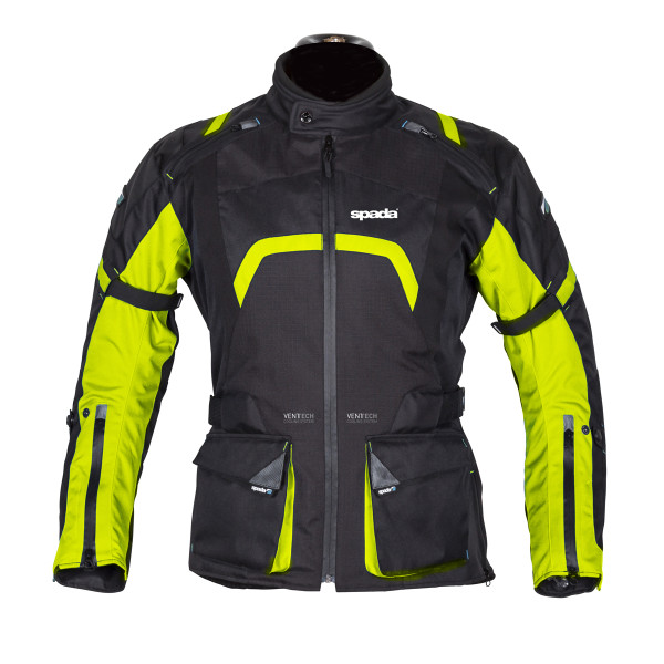 Spada Spada Textile Jacket Base Black/Flo